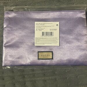 Gucci Lilac Beauty Pouch